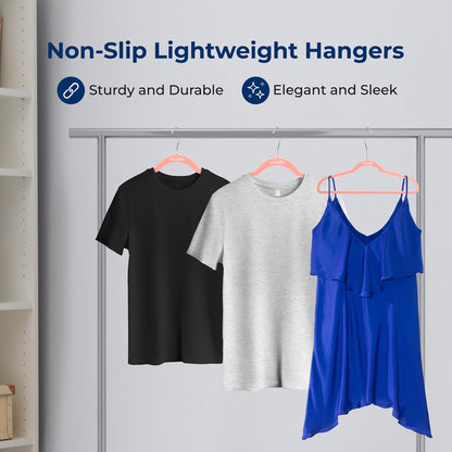 Non-Slip Velvet Hangers - SLHVELPIK10
