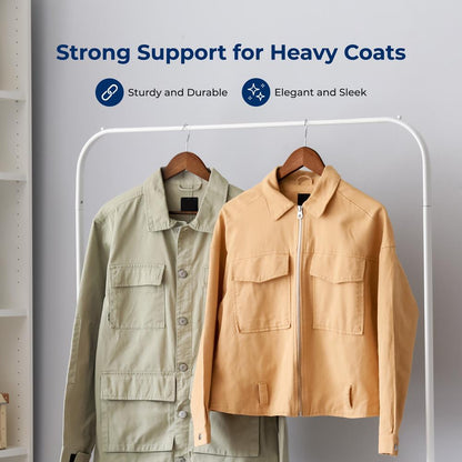 Non-Slip Wooden Hangers - SLHWDVINT20