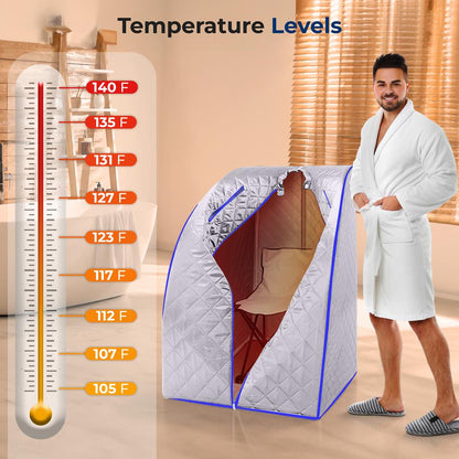 Compact & Portable Infrared Sauna - SLISAU10SL