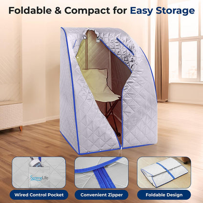 Compact & Portable Infrared Sauna - SLISAU10SL