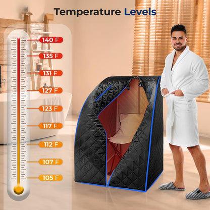 Personal Detox Home Sauna - SLISAU20BK