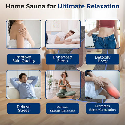 Personal Detox Home Sauna - SLISAU20BK