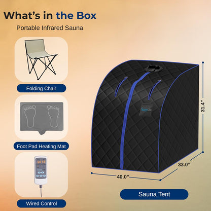 Personal Detox Home Sauna - SLISAU20BK
