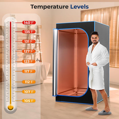 Detox Therapeutic Home Sauna - SLISAU30BK