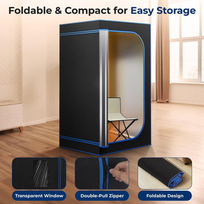 Detox Therapeutic Home Sauna - SLISAU30BK