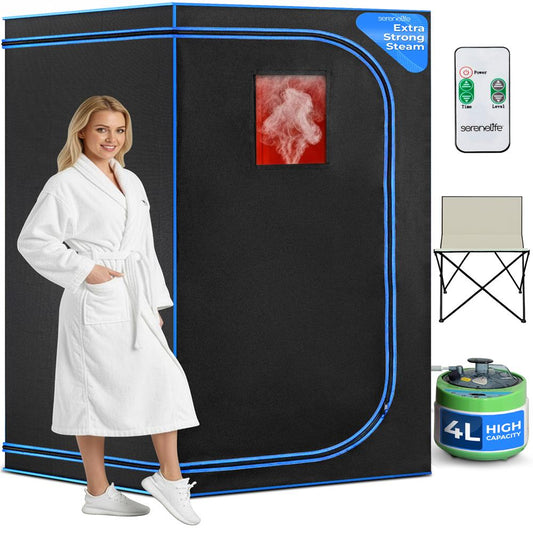 Portable Steam Home Sauna - SLISAU35BK