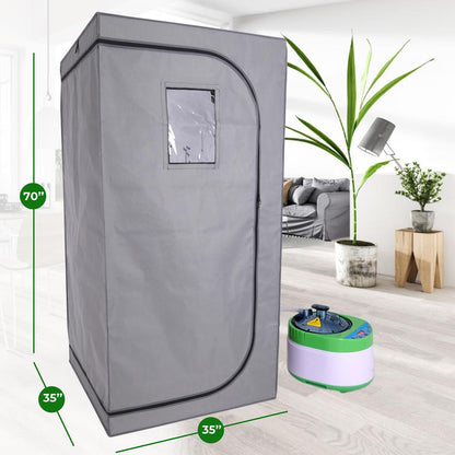 Portable Steam Home Sauna - SLISAU35GRY