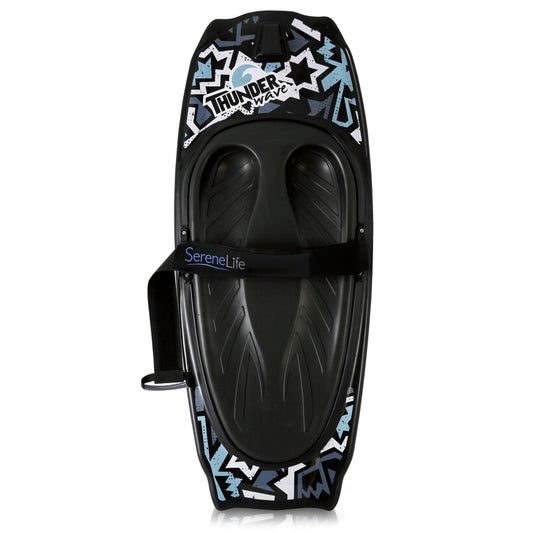 Black and blue wave board with 'Thunder Wave' and 'Serenelife' branding on a white background