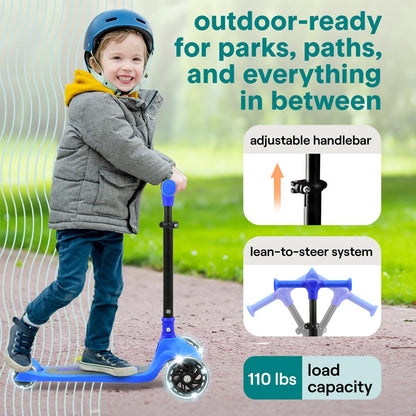 Foldable Kid Kick Scooter - SLKSC15BL