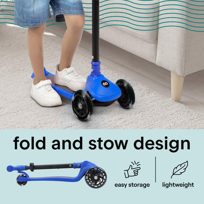 Foldable Kid Kick Scooter - SLKSC15BL