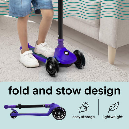 Foldable Kid Kick Scooter - SLKSC16PR