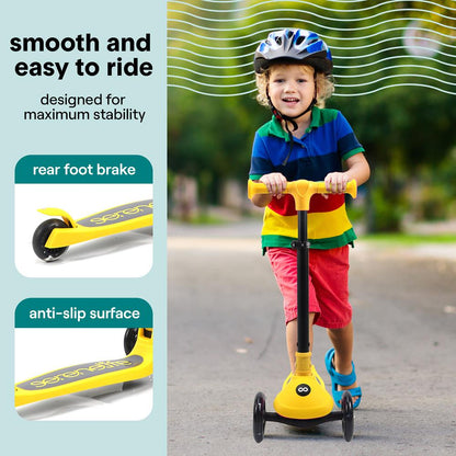 Foldable Kid Kick Scooter - SLKSC17YL