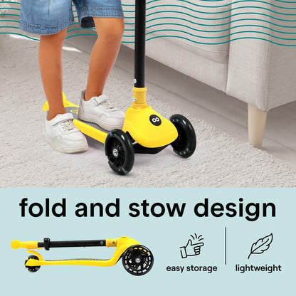 Foldable Kid Kick Scooter - SLKSC17YL