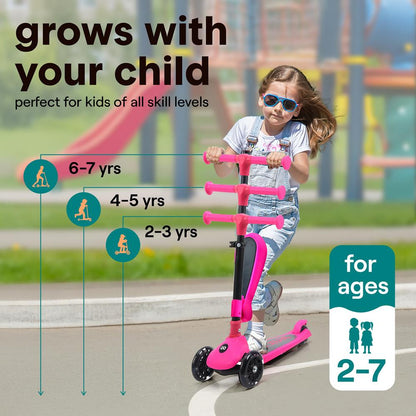 Foldable Kid Kick Scooter - SLKSC21PN