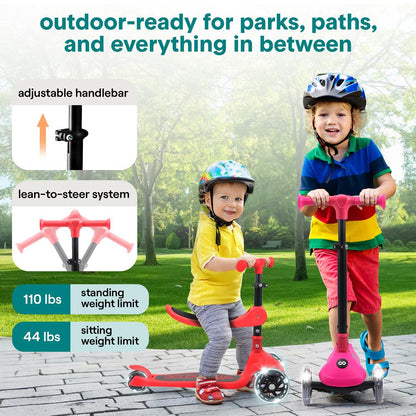 Foldable Kid Kick Scooter - SLKSC22RD