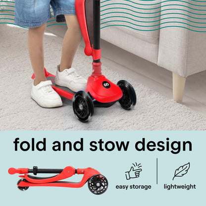 Foldable Kid Kick Scooter - SLKSC22RD