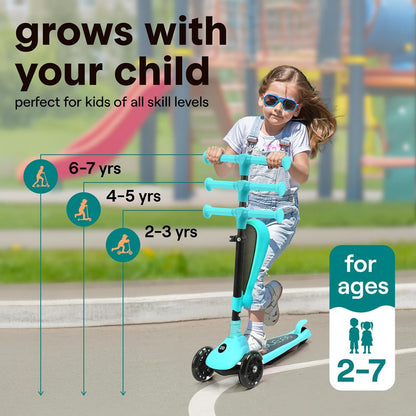 Foldable Kid Kick Scooter - SLKSC24AQ