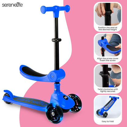 Foldable Kid Kick Scooter - SLKSC25BL