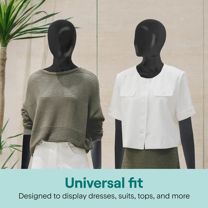 Female Torso Dress Form Mannequin - SLMAQFEBK