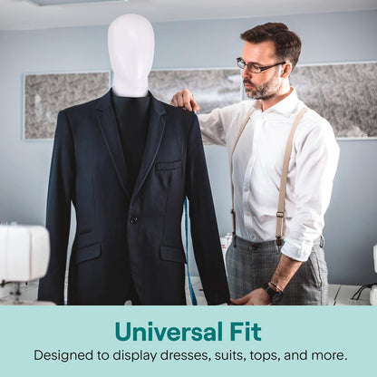 Male Torso Dress Form Mannequin - SLMAQML8