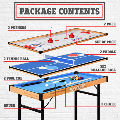 4 in 1 Multi-Function Game Table - SLMTGTBL22