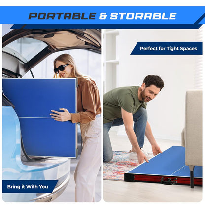 Foldable Table Tennis Table - SLPPNGPO11