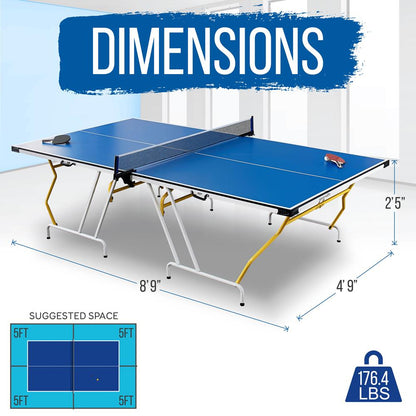 Foldable Table Tennis - SLPPNGPO44