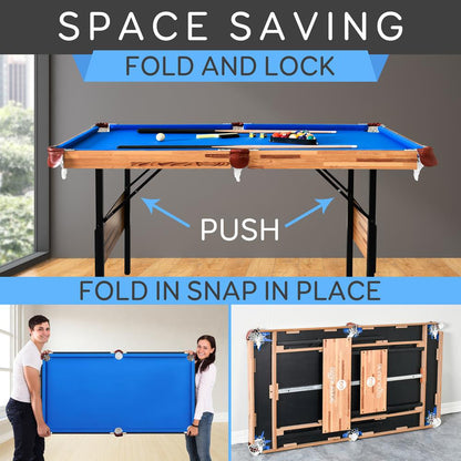 Portable Pool Table - SLPTB56