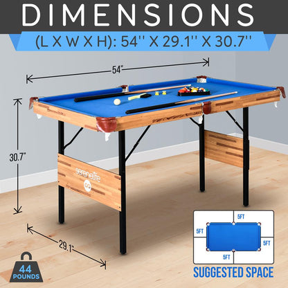 Portable Pool Table - SLPTB56