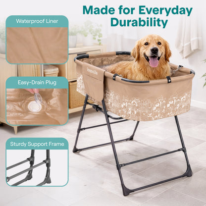 Portable Dog Bath Tub - SLPTUBB30