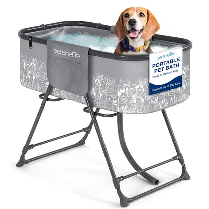 Portable Dog Bath Tub - SLPTUBG10