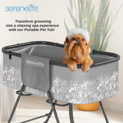 Portable Dog Bath Tub - SLPTUBG10