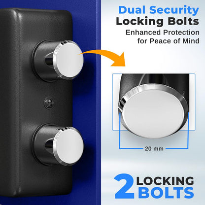 Electronic Home & Office Safe - SLSFE12BL