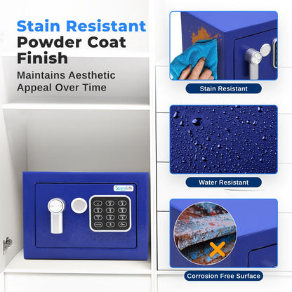 Electronic Home & Office Safe - SLSFE12BL