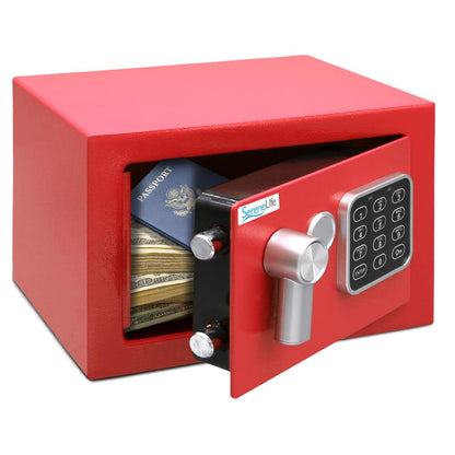 Electronic Home & Office Safe - SLSFE12RED