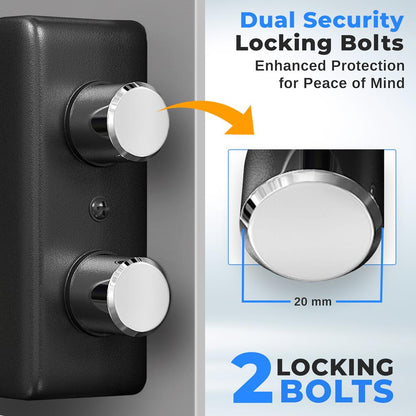 Electronic Home & Office Safe - SLSFE12SIL