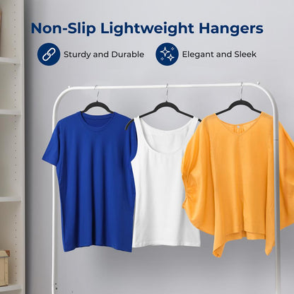 50-Piece Velvet Hangers - SLSHBK50
