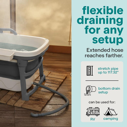1.5M Foldable Bathtub Set - SLSPA6GY