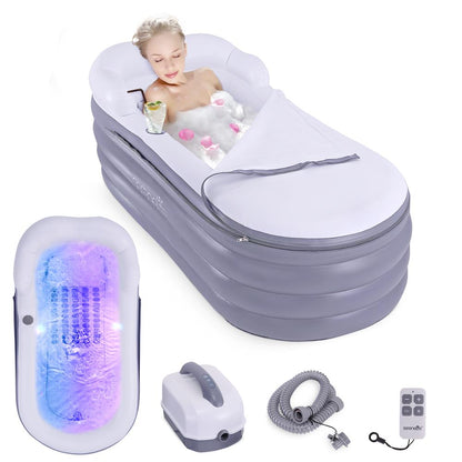 Inflatable Bathtub with Bubble Massage M - SLSPAMT26FB