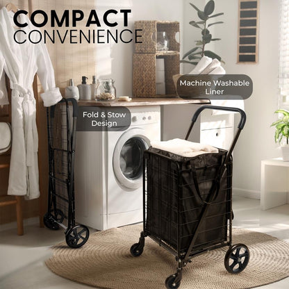 Small Foldable Shopping Cart with Cart L - SLSPCART65