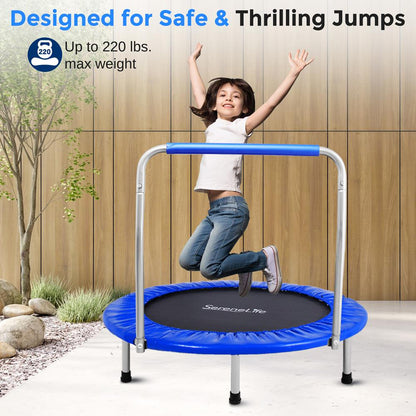 Jumping Fun Sports Trampoline, Kids Size - SLSPT365