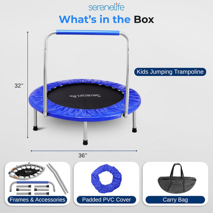 Jumping Fun Sports Trampoline, Kids Size - SLSPT365