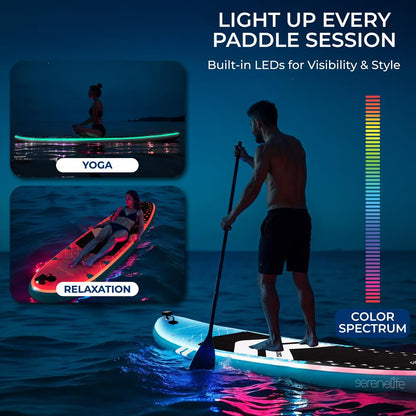 Inflatable Stand-Up Paddle-Board - SLSUP925LED