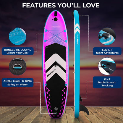 Inflatable Stand-Up Paddle-Board - SLSUP925LED
