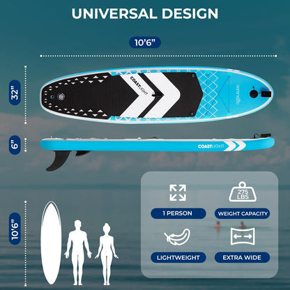 Inflatable Stand-Up Paddle-Board - SLSUP925LED
