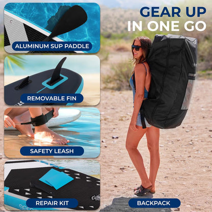 Inflatable Stand-Up Paddle-Board - SLSUP925LED