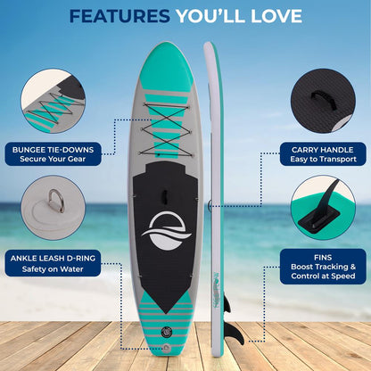 Free-Flow SUP Inflatable Paddle Board - SLSUPB105