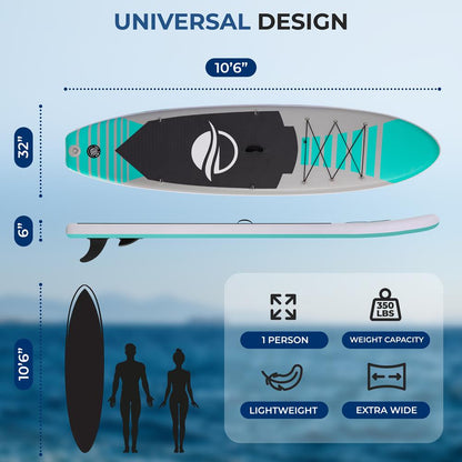 Free-Flow SUP Inflatable Paddle Board - SLSUPB105