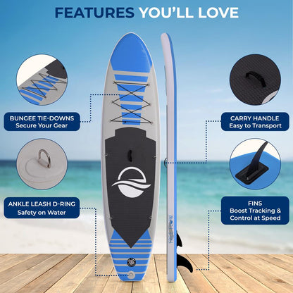 Free-Flow SUP Inflatable Paddle Board - SLSUPB125