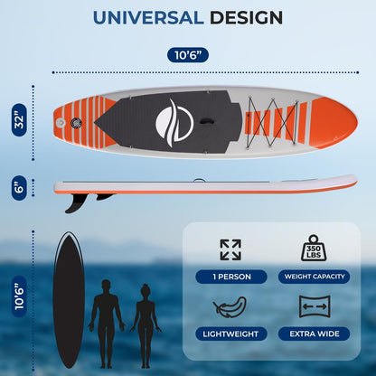 Free-Flow SUP Inflatable Paddle Board - SLSUPB135